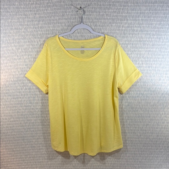 Cato Sunny Yellow Short Sleeve Tee - Picture 1 of 4
